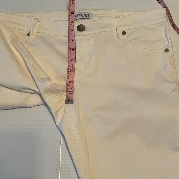 Express jeans, Ivory/off white color - Picture 11 of 13